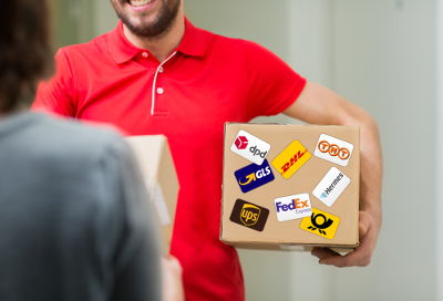 Paqino unterstützt alle Versanddienstleister